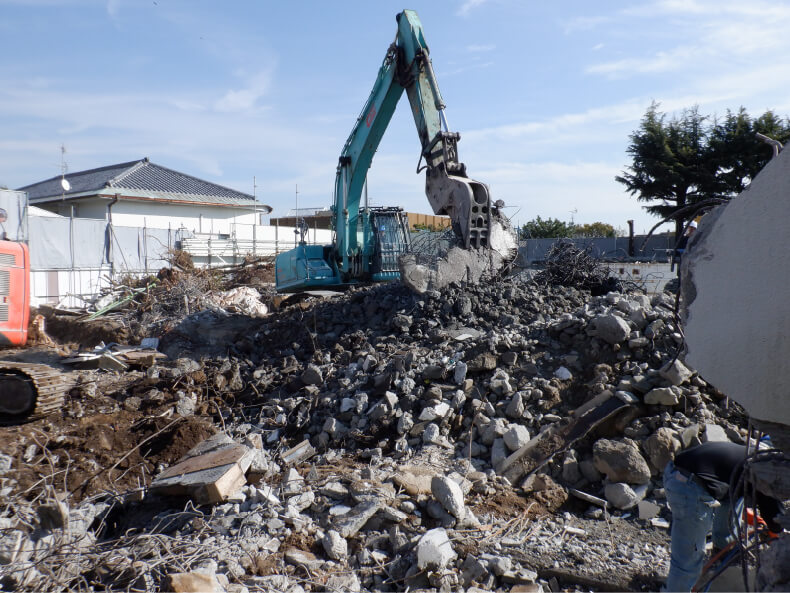 篠原住宅解体撤去等工事